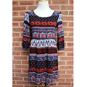 Feathers Brand Boho Dress Babydoll sz Small